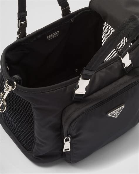 dog bag prada|Prada re nylon dog carry bag.